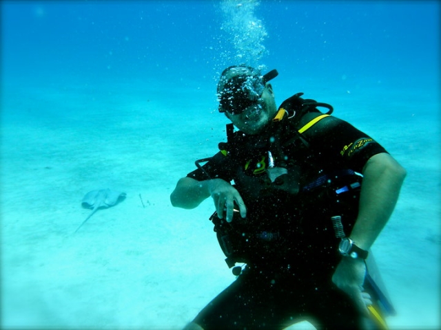 Buceo en el fondo del oceano